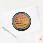 Keying auto's en moord stickers (Envelop)