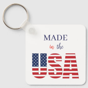 Keyring - Gemaakt in de Verenigde Staten Sleutelhanger
