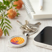 Keyring, Surfer Girl Sleutelhanger (Zijkant)