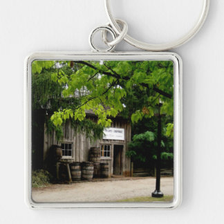 Keyring-Wooden House Sleutelhanger