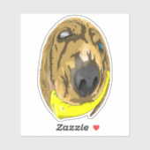 Keys & Banana, de miniatuur cocker spaniel 2 Sticker (Vel)