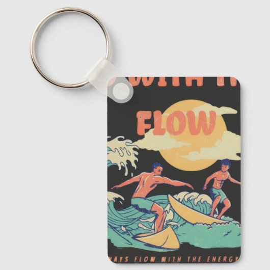Keys Energy Flow Lessons Learn Keychain (Voorkant)