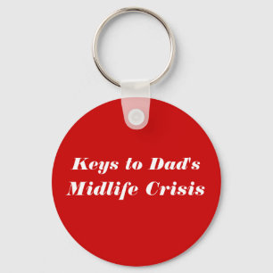Keys naar de Midlife crisis van papa Sleutelhanger