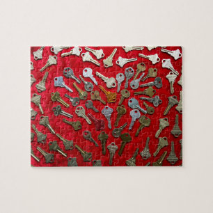 Keys puzzle, sleutel tot mijn hart legpuzzel