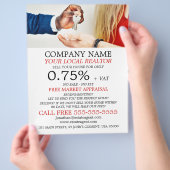 Keys, Realtor, Estate Agent Adverteren Flyer (Hand)