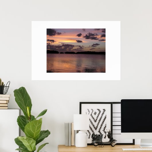 Keys Sky Poster (Thuiskantoor)