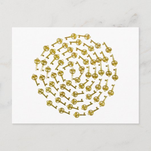 KeysSuccessSpiral032809 Briefkaart (Voorkant)