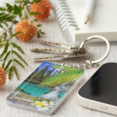 Keystick van acryl CAGOU (Cagou-Style) Sleutelhanger (Voorkant Rechts)