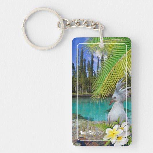 Keystick van acryl CAGOU (Cagou-Style) Sleutelhanger (Voorkant)