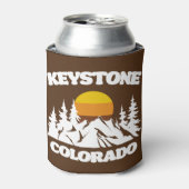 Keystone, Colorado Blikjeskoeler (Blikje Voorkant)