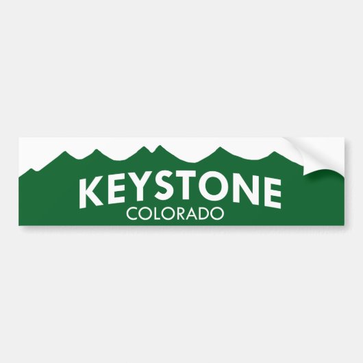 Keystone Colorado Bumpersticker (Voorkant)