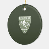 Keystone Colorado Keramisch Ornament (Links)