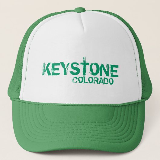 Keystone Colorado simple casquette vert (Devant)