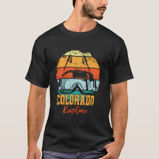 Keystone Colorado Vakantie Ski Berg Snowboardi T-shirt