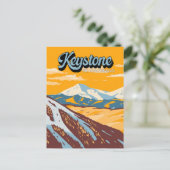 Keystone Colorado Winter Ski Area  Briefkaart (Staand voorkant)