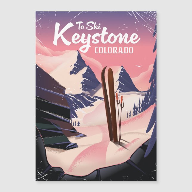 Keystone om te skiën (Voorkant)