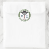 Keystone XL Pipeline Ronde Sticker (Tas)