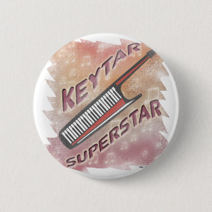 Keytar Superstar Ronde Button 5,7 Cm