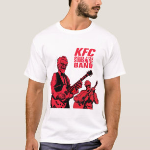 KFC en de Sunshine Band met gitaar Han on Back T-shirt