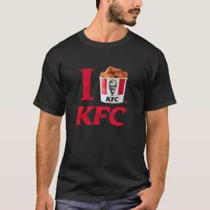 KFC I Heart KFC Emmer Gebakken Kip Retro Eten T-shirt