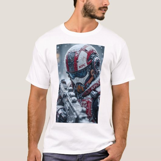 KFC Robot Armoured Tshirt (Voorkant)