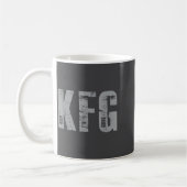 Kfg Keep F'n Going Military Style  Koffiemok (Links)