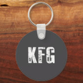 Kfg Keep F'n Going Military Style  Sleutelhanger (Voorkant)