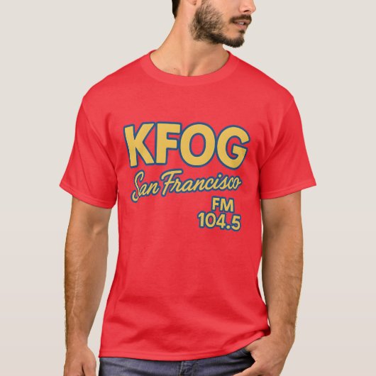  KFOG - San Francisco T-shirt (Voorkant)
