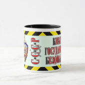 KGB CCCP ~ Aangepaste Mok (Midden)
