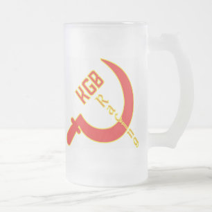 KGB emballant la tasse givrée
