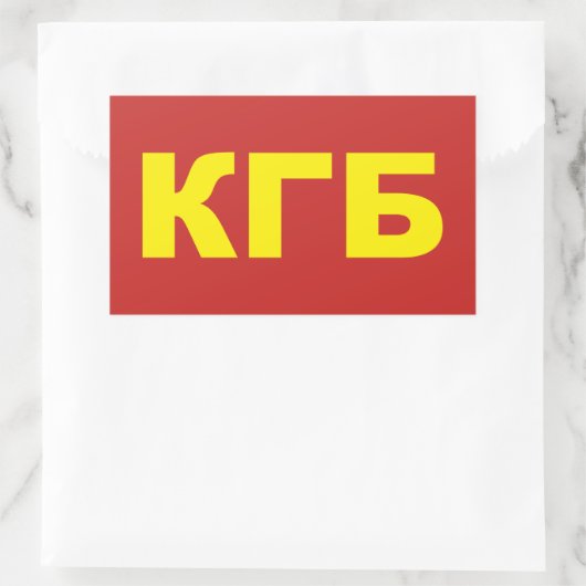 KGB en Stickers russes (Sac)