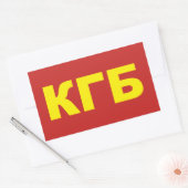 KGB en Stickers russes (Enveloppe)