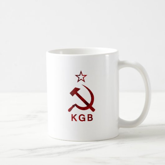 KGB Grunge Koffiemok (Rechts)