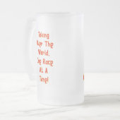 KGB Racing Frosted Mok (Voorkant links)