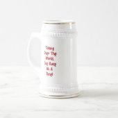 KGB Racing Stein Bierpul (Voorkant links)