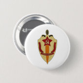 KGB RONDE BUTTON 5,7 CM (Voorkant /achterkant)
