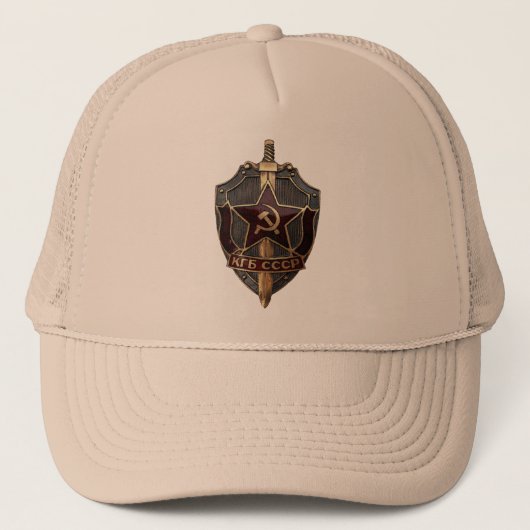 KGB Schild Trucker Pet (Voorkant)