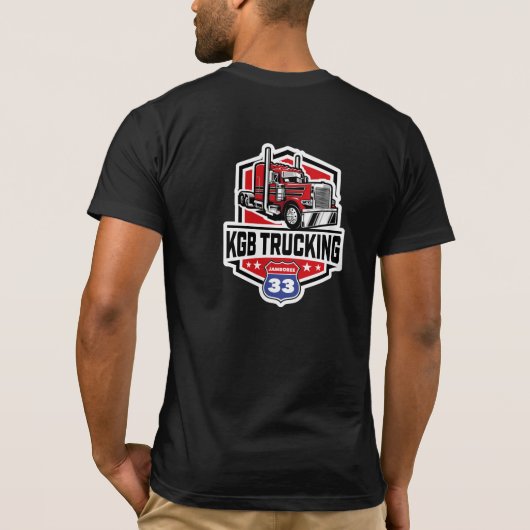 KGB Trucking Official TShirt (Dos)