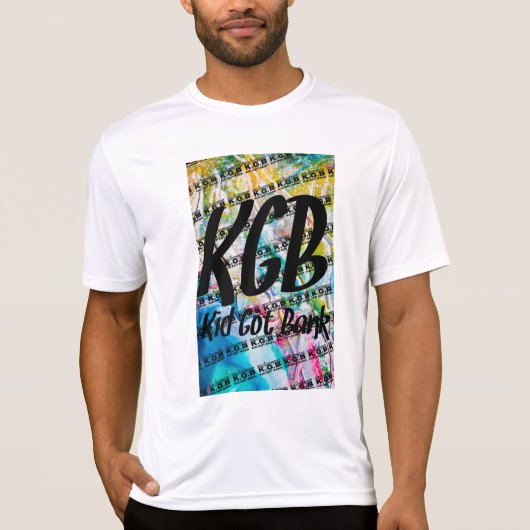 KGB veelkleurig T-shirt (Voorkant)