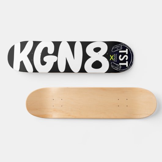 KGN 8 JMT 7 3/4" Skateboard Deck (Horizontaal)