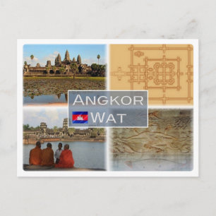 KH Cambodia - Angkor Wat - Briefkaart