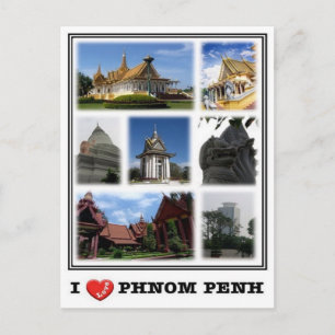 KH Cambodia - Phnom Penh - Briefkaart