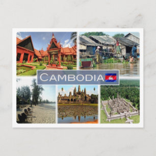 KH Cambodja - Briefkaart