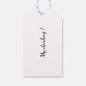 Khadija naam in het Arabisch, خديجة Cadeaulabel (Achterkant)