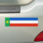 Khakassievlag Bumpersticker (Op auto)