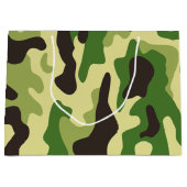 Khaki-camouflage Groot Cadeauzakje (Voorkant)