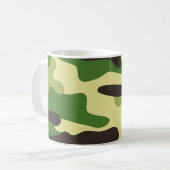 Khaki-camouflage Koffiemok (Voorkant links)