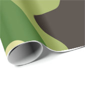 Khaki camouflage pattern cadeaupapier (Rol Hoek)