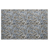 Khaki Gray Camo Tissu militaire (Yard)