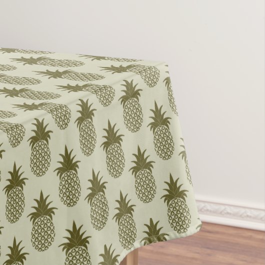 Khaki Pineapple Pattern Tafelkleed (Voorbeeld)